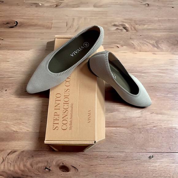 Pointed toe ballet flats Vivaia Aria - Picture 1 of 7
